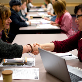 Expo 2015: Students sharpen their job-search skills with mock interviews