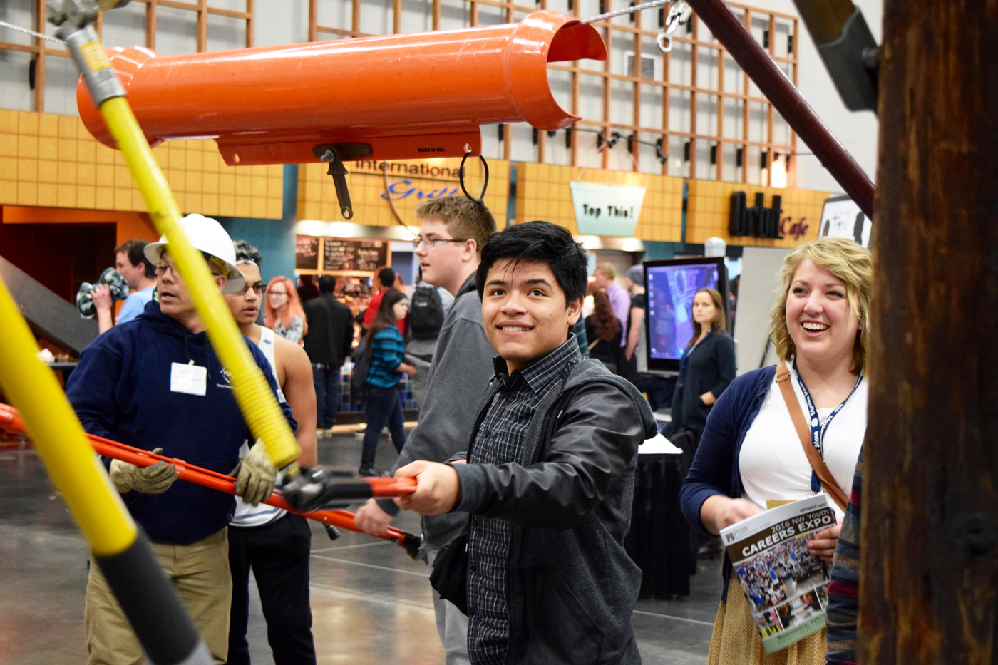 NW Youth Careers Expo 2016: PGE/PacifiCorp exhibit 