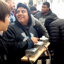 PPS high school students explore careers on Oct. 11, on campus and off